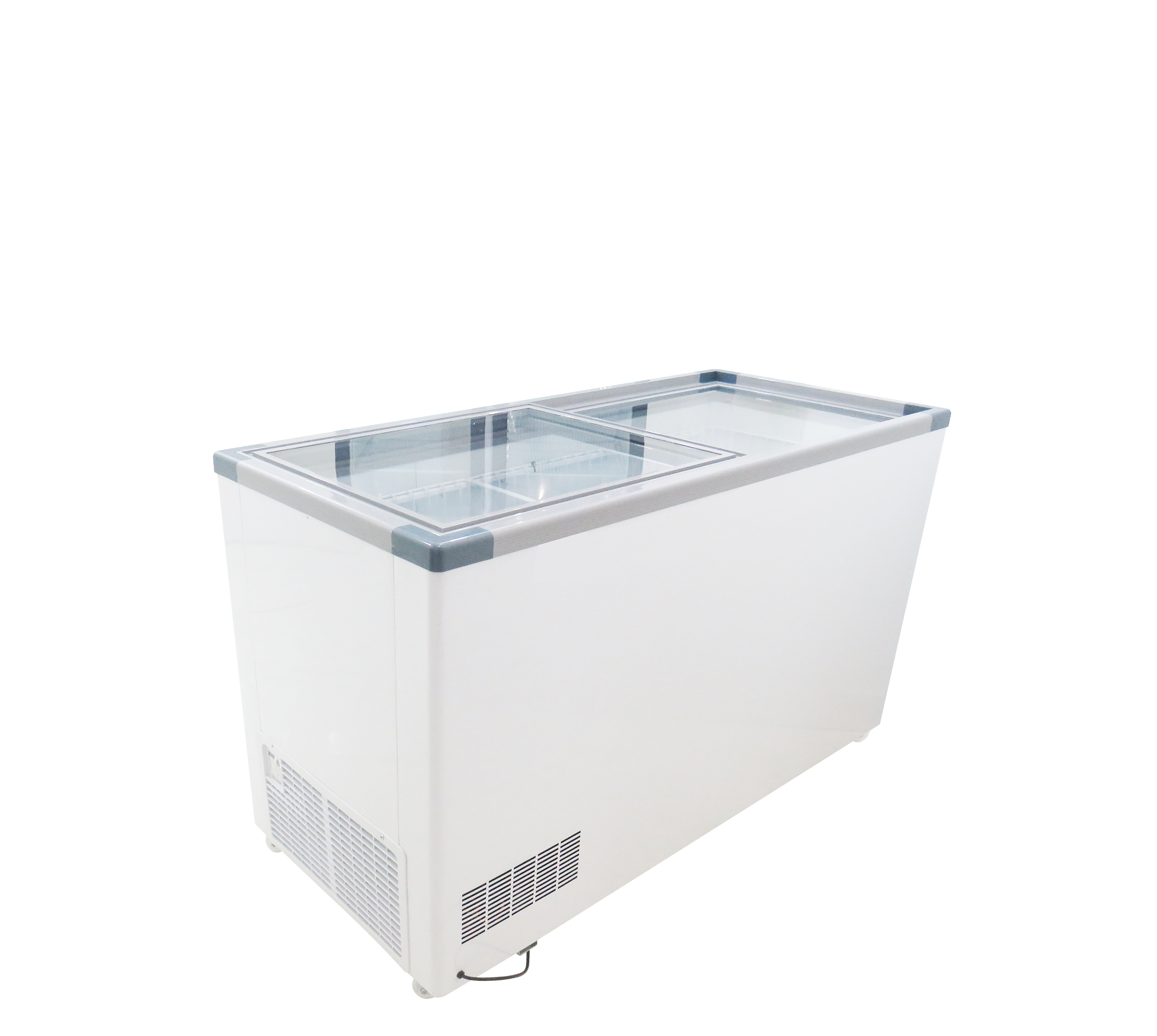 GLASS TOP CHEST FREEZERS